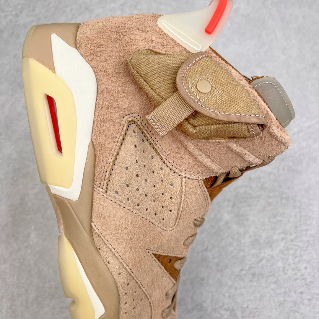 Air Jordan 6 Retro x Travis Scott - British Khaki