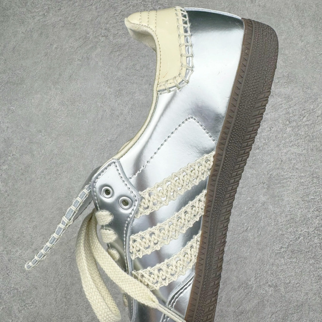 Adidas Samba x Wales Bonner ''Silver Metallic''
