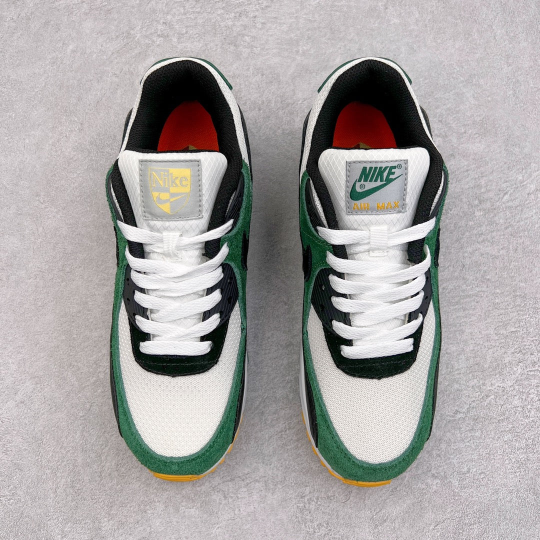 Air Max 90 'Gorge Green' Platinum Black Yellow