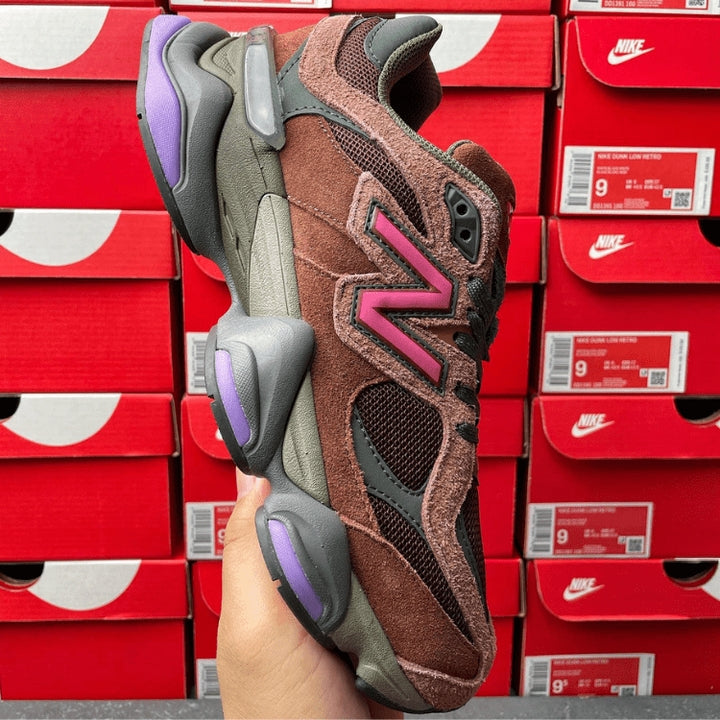 New Balance 9060 Rich Oak Burgundy