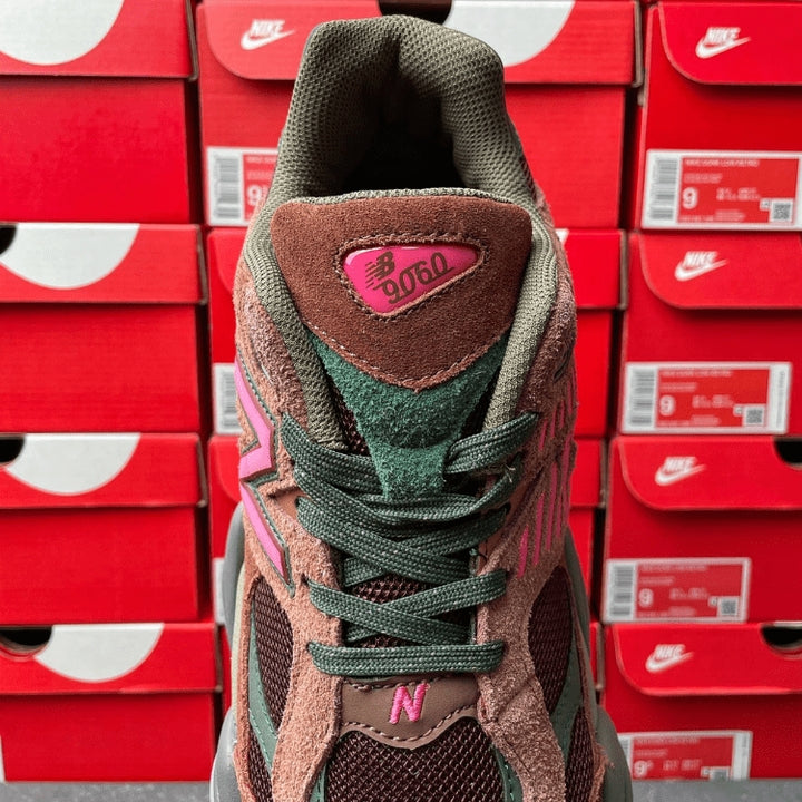New Balance 9060 Rich Oak Burgundy