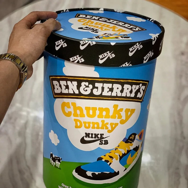 Ben & Jerry's x SB Dunk Low (F&F Packaging)