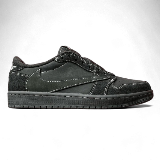 Travis Scott x Air Jordan 1 Low OG SP 'Black Phantom' Preto