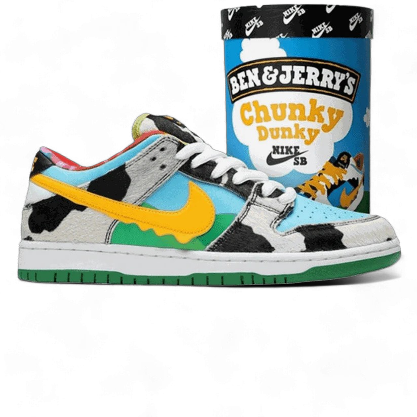Ben & Jerry's x SB Dunk Low (F&F Packaging)
