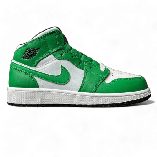 Air Jordan 1 Mid Lucky Green