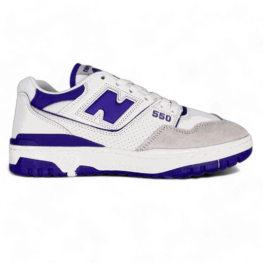 New Balance 550 White Purple