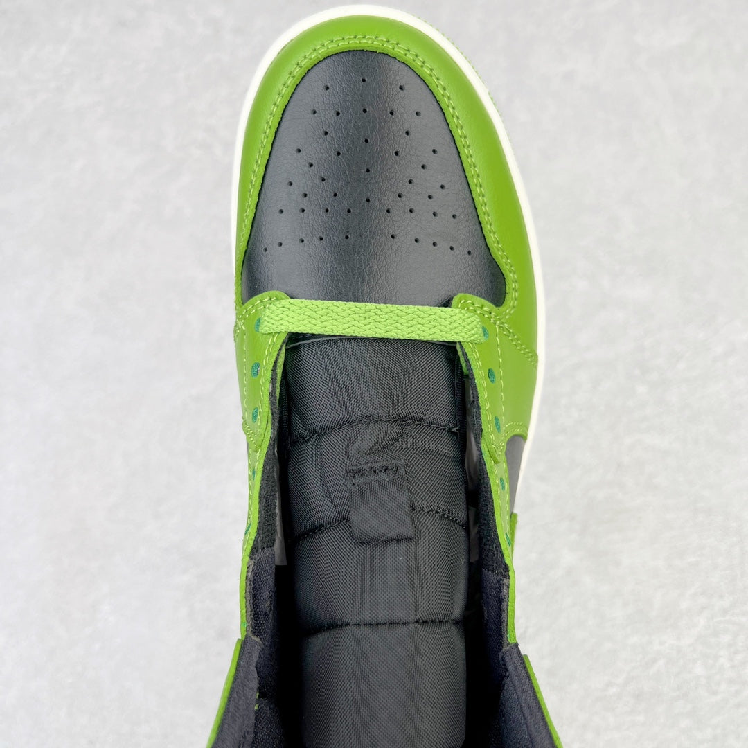 Air Jordan 1 Mid Green Black