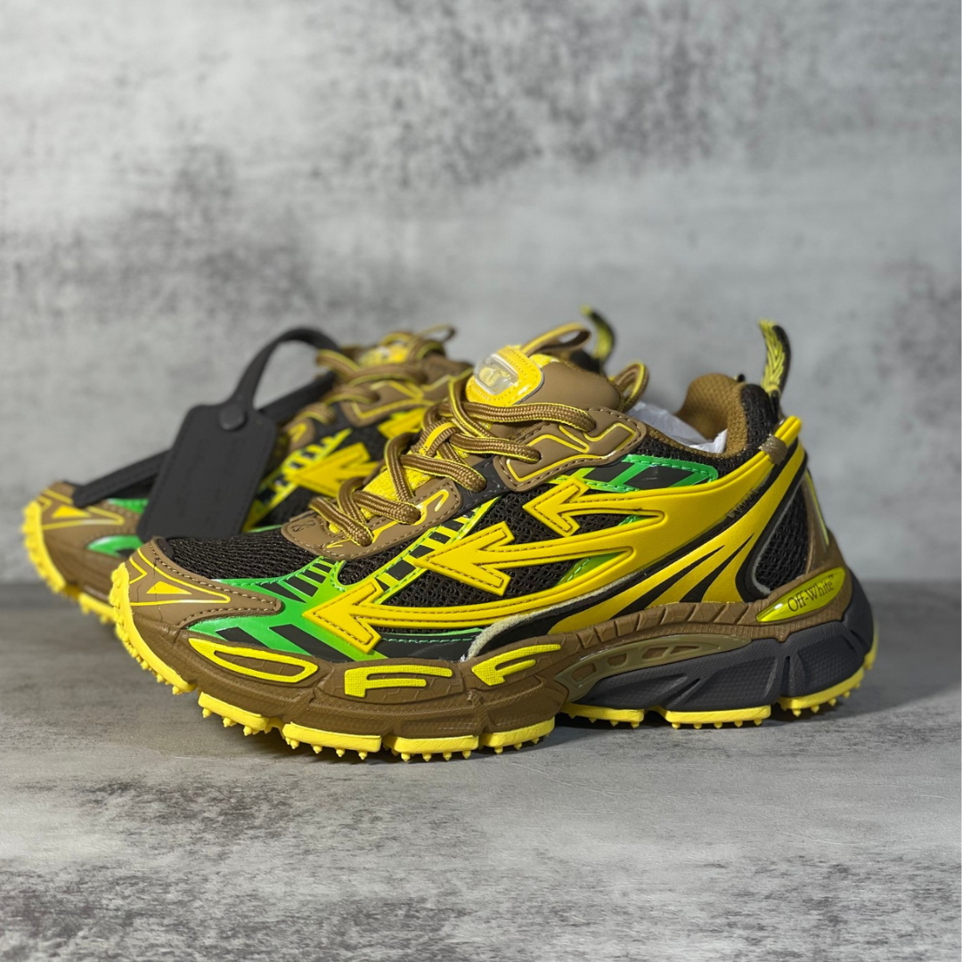 OFF-WHITE Be Right Back ‘Yellow Brown’