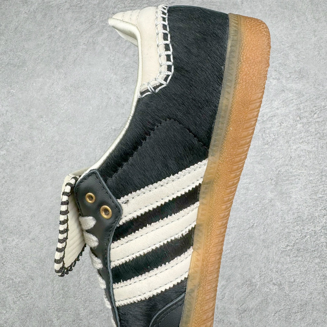 Adidas Samba x Wales Bonner Pony Black