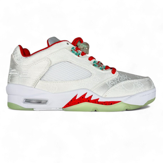 CLOT x Air Jordan 5 Retro Low 'White Silk 20th Anniversary'