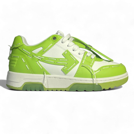 OFF-WHITE Out Of Office Sartorial Stitching White Light Green