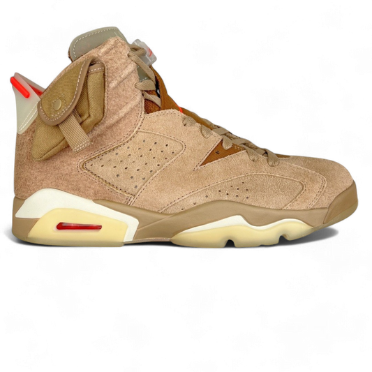 Air Jordan 6 Retro x Travis Scott - British Khaki
