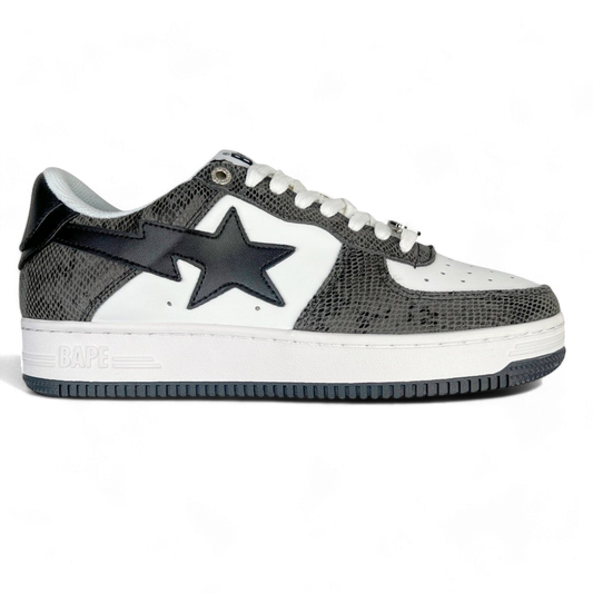 A Bathing Ape Bape Sta Snake Skin Black