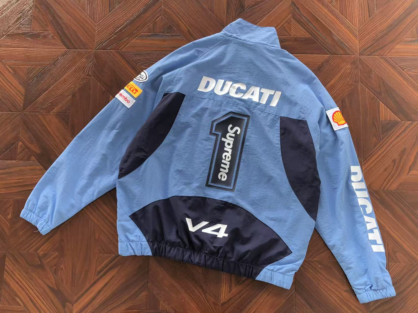 Ducati x Supreme Jaqueta Track Blue