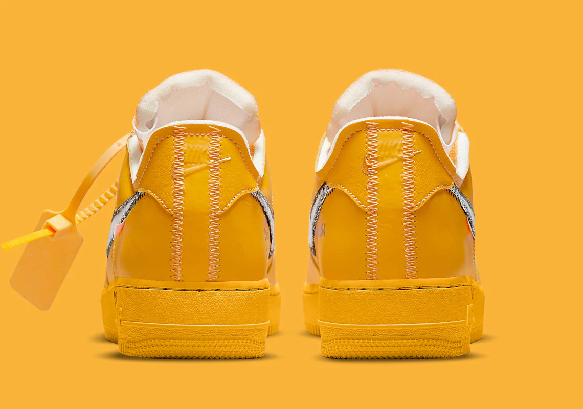 Air Force 1 Low OFF-WHITE University Gold Metallic Silver
