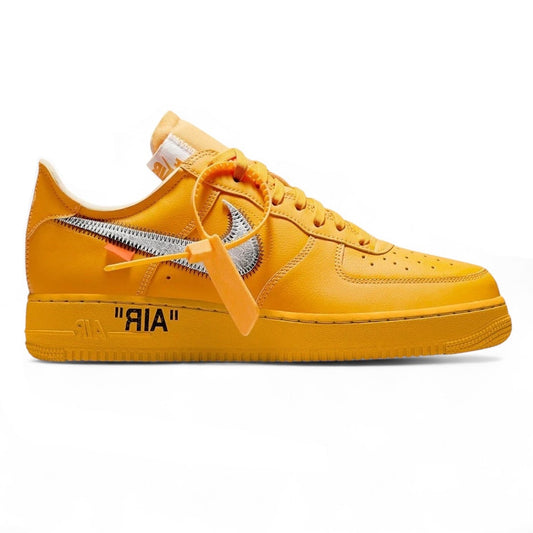 Air Force 1 Low OFF-WHITE University Gold Metallic Silver