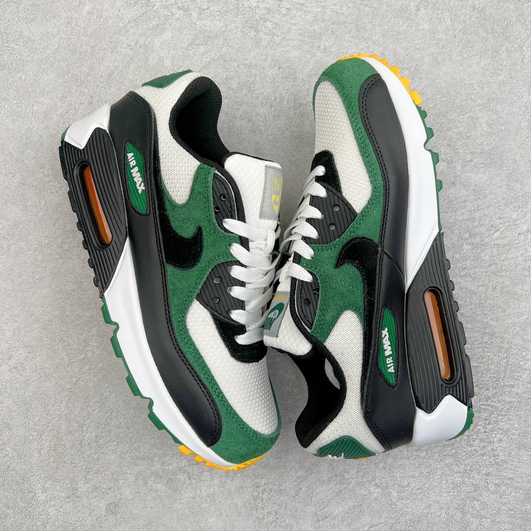 Air Max 90 'Gorge Green' Platinum Black Yellow