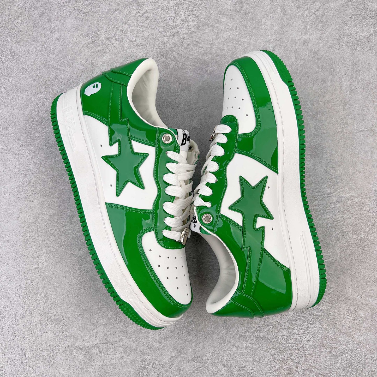 A Bathing Ape Bape Sta Low Green