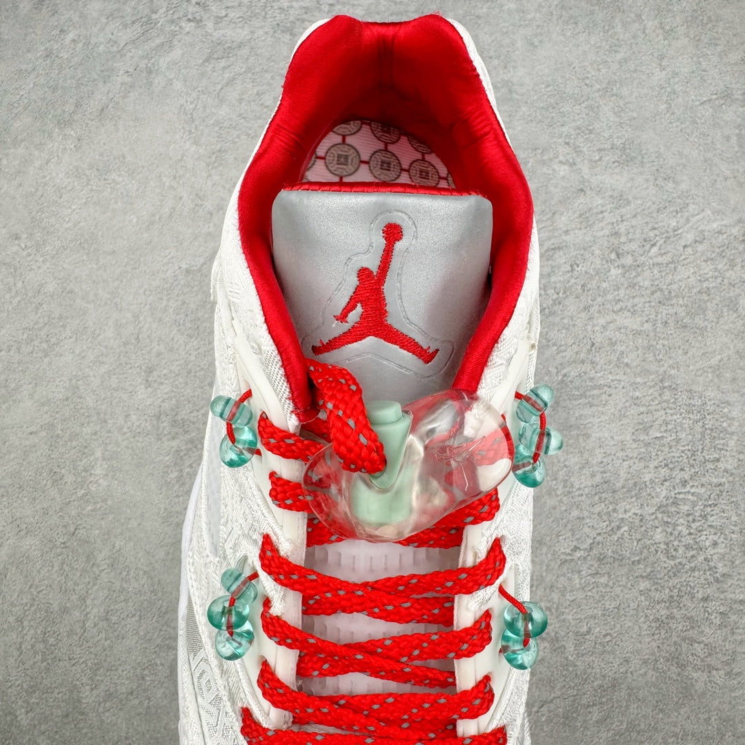 CLOT x Air Jordan 5 Retro Low 'White Silk 20th Anniversary'