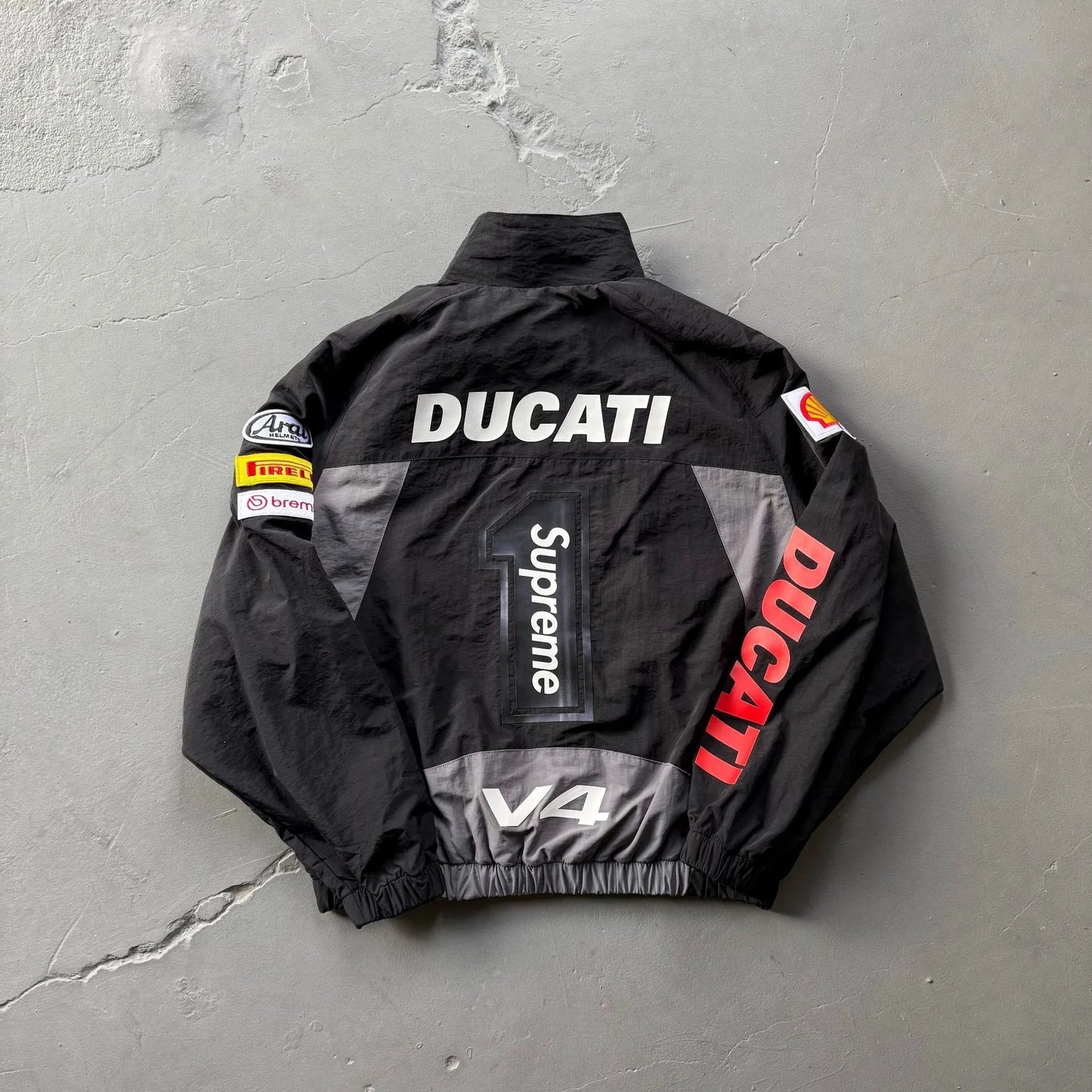 Ducati x Supreme Jaqueta Track Black